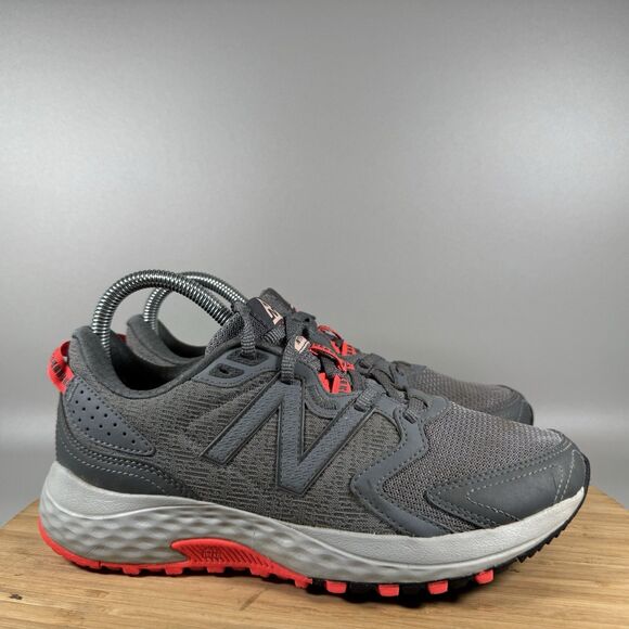 New Balance Shoes - S New Balance 410 V7 Womens Trail Running Shoes Gray Pink (WT410LI7) | US Size 8